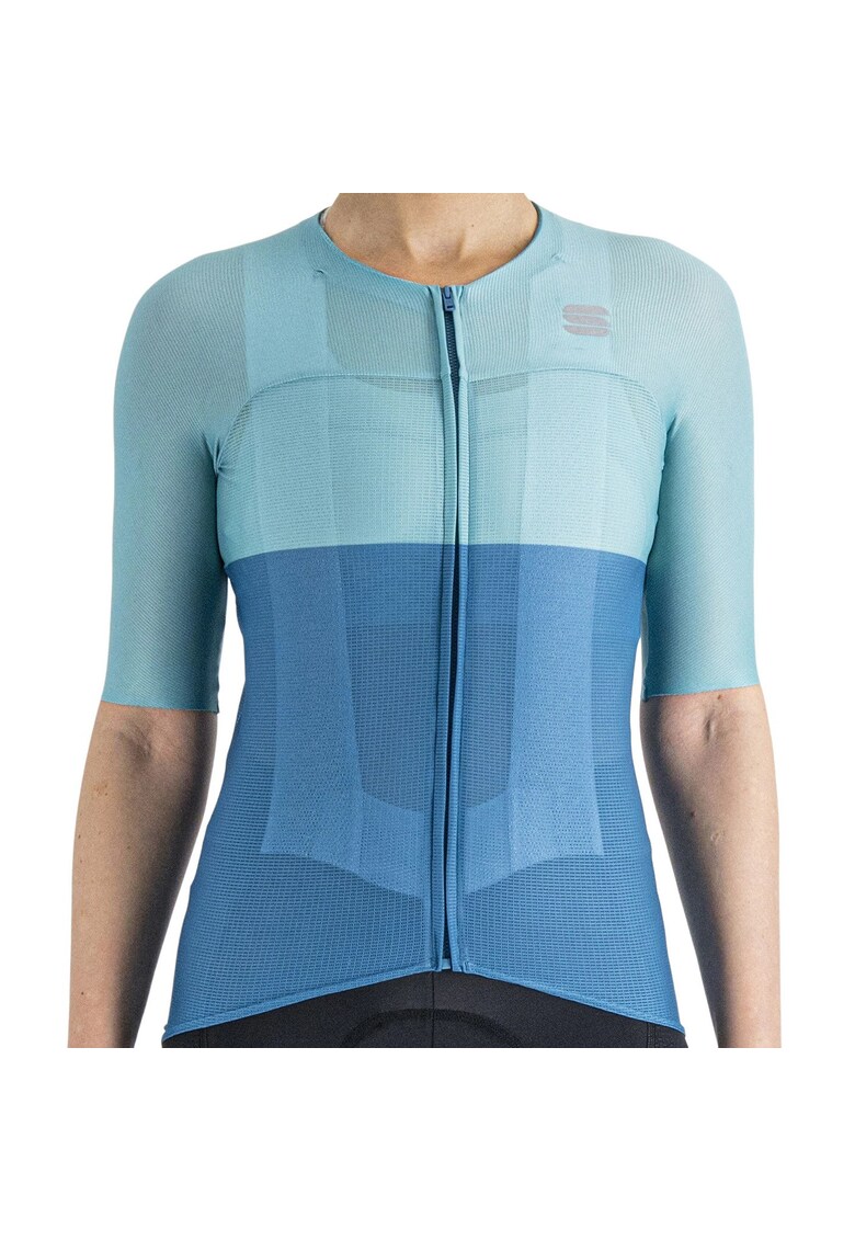 Tricou ciclism dama Pro Albastru