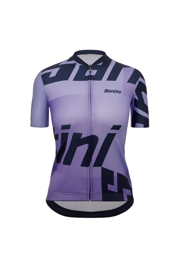 Tricou ciclism dama Karma Logo Mov - Mov