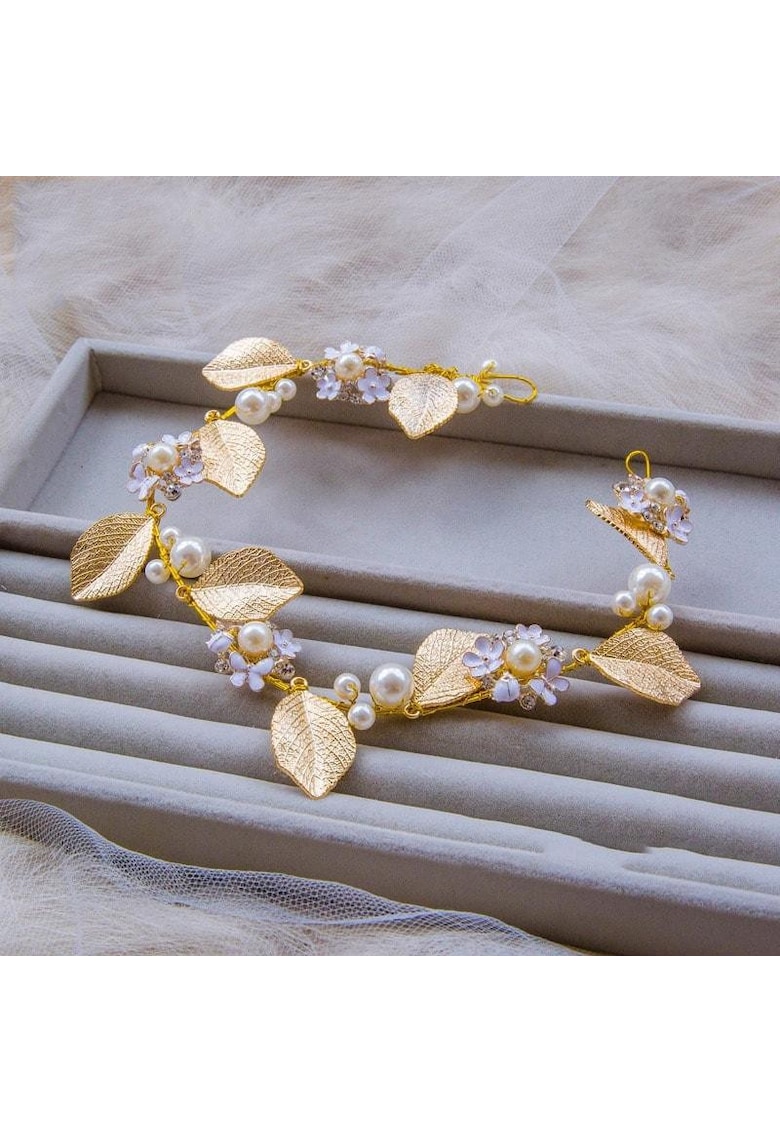 Accesoriu de par -  auriu - 35x5cm