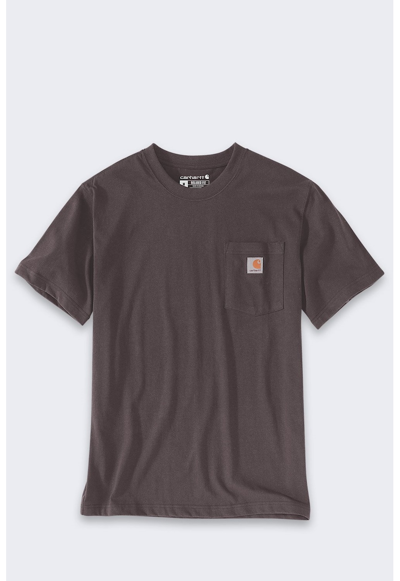 Tricou barbati Dearborn - Bumbac/Poliester - Maro