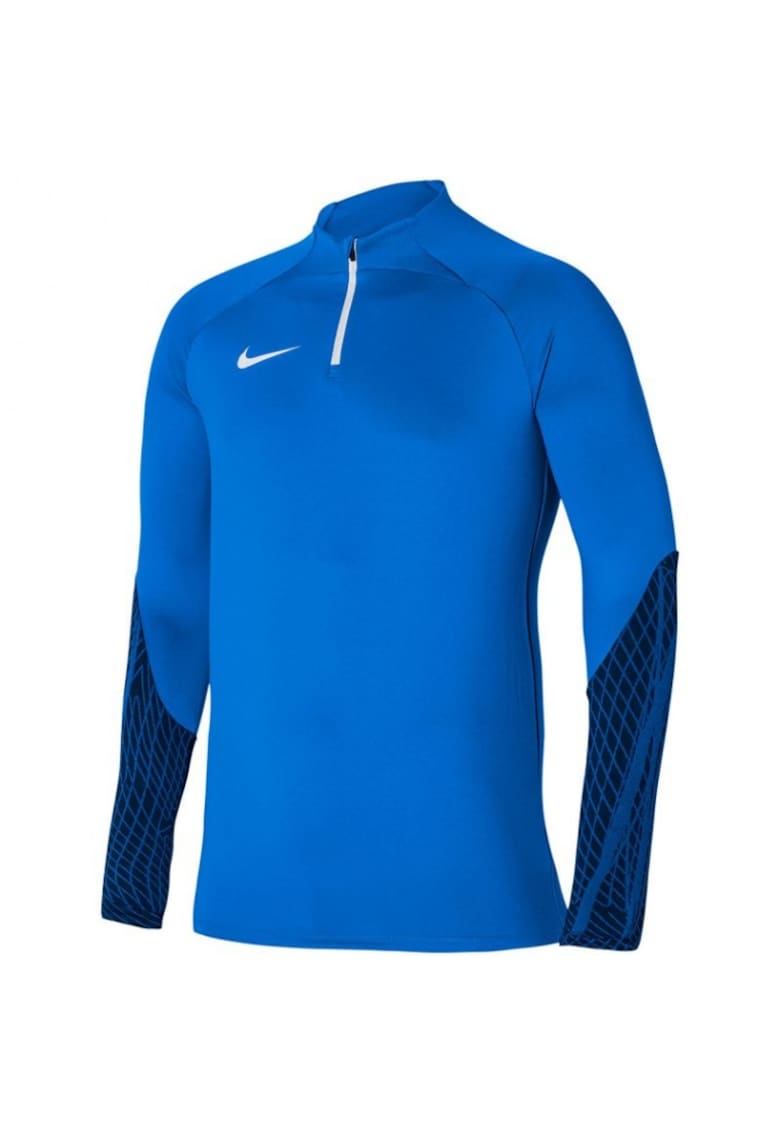 Hanorac sport barbati albastru - cu fermoar 1/2