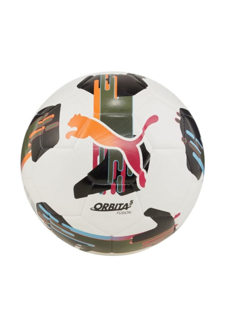Minge fotbal Orbita 5 Fusion - alb/negru/oranj - 4