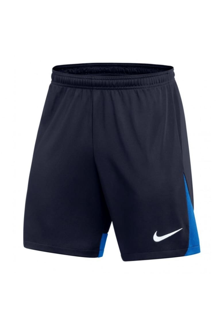 Pantaloni scurti croiala lejera - negru/albastru - poliester -