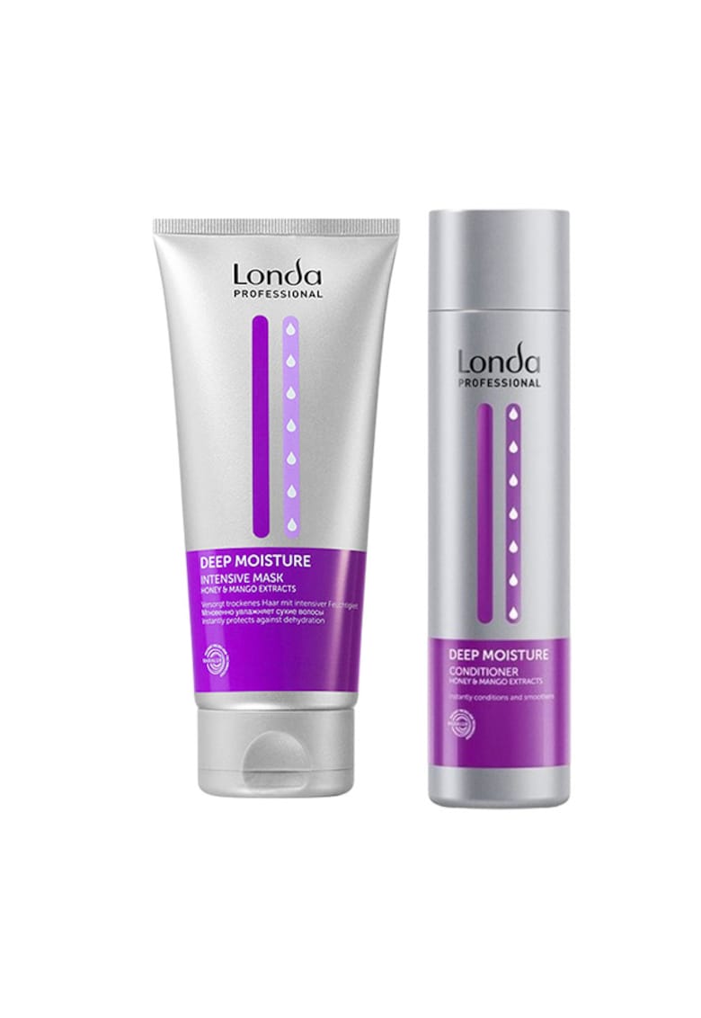 Pachet  Deep Moisture - Masca 200 ml + Balsam 250 ml - hidratare profunda - normal - pentru femei