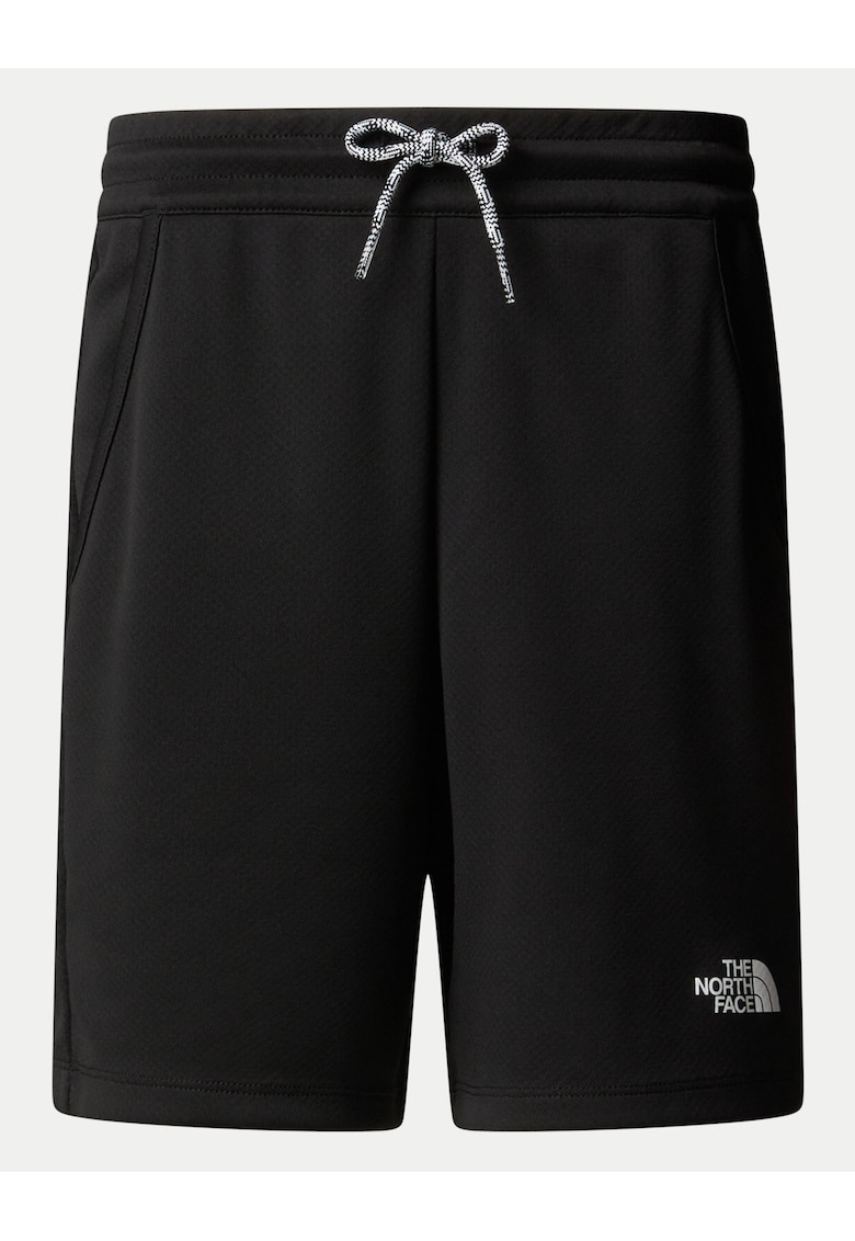 Pantaloni scurti barbati -  poliester reciclat - negru