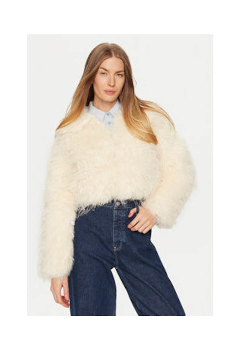 Haina de blana poliester - Ecru -