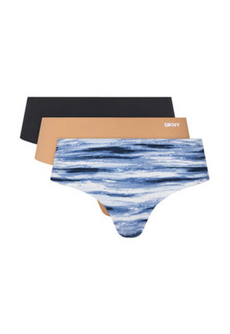 Set 3 perechi chiloti de baie dama - nylon/elastan - multicolor - Set 3 perechi chiloti de baie dama - nylon/elastan - multicolor -