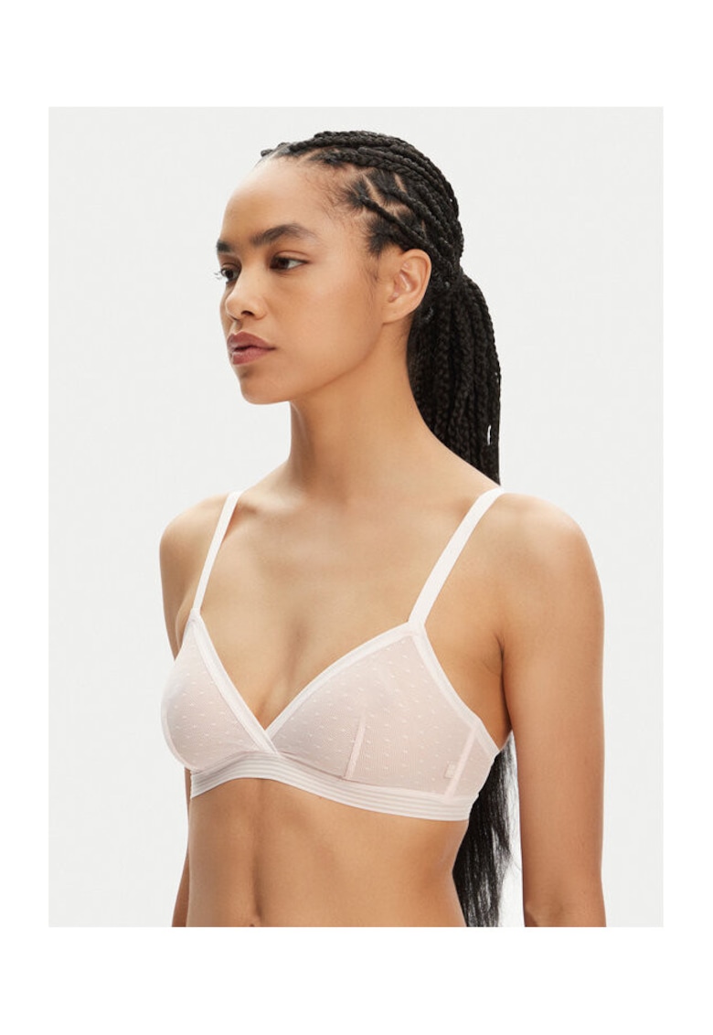 Sutien model DK7656 I679Y - roz - 82% nailon - 18% elastan