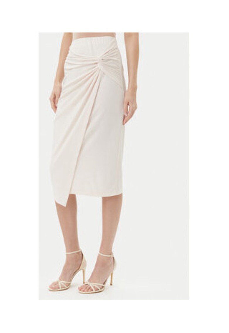 Fusta  B382 - bej - poliester - elastan