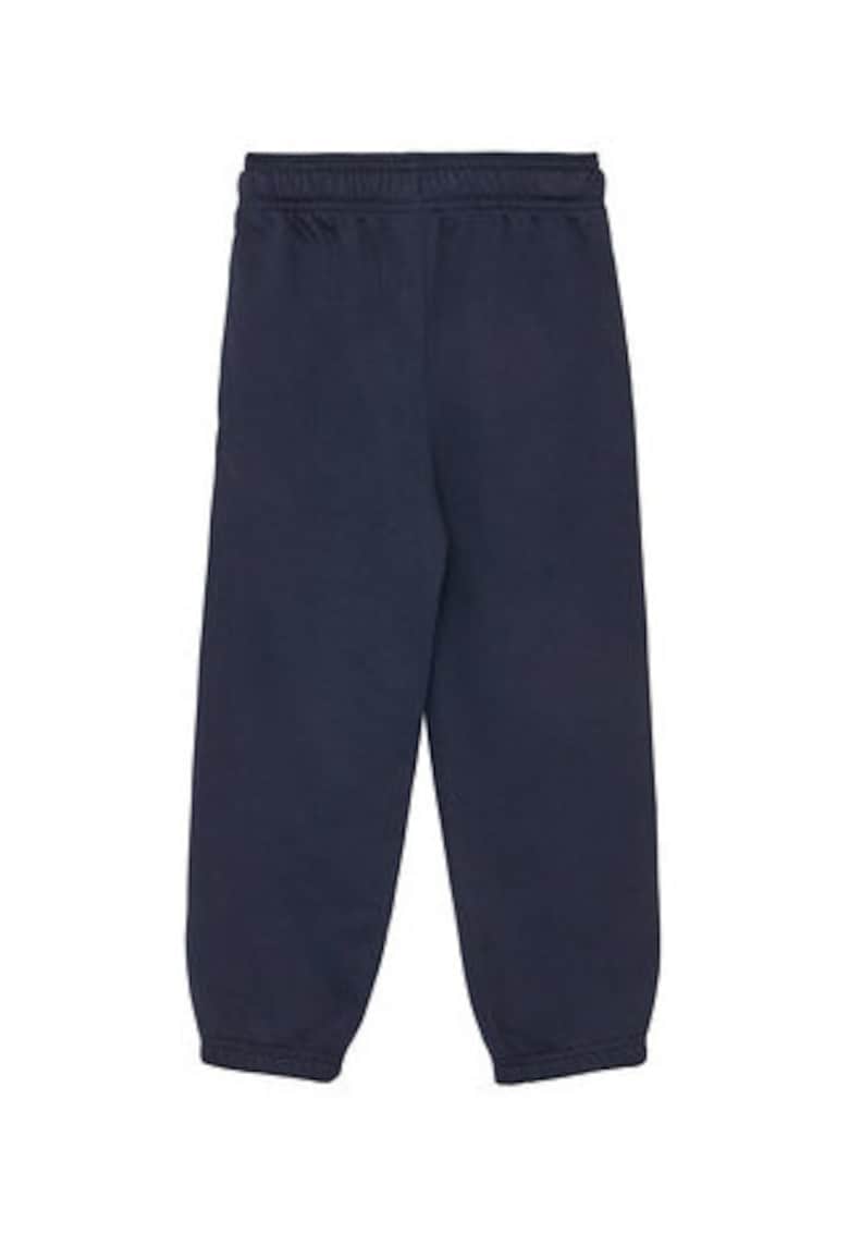 Pantaloni dama -  bleumarin - bumbac si poliester reciclat -