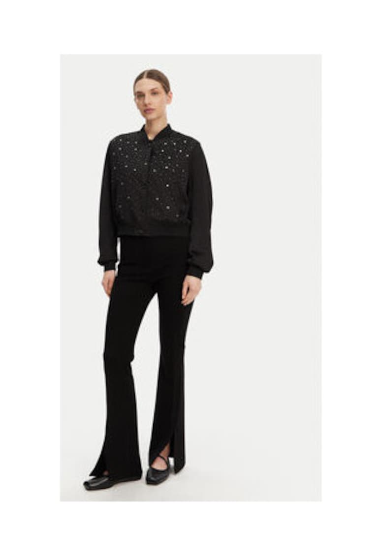 Geaca dama -  poliester - negru