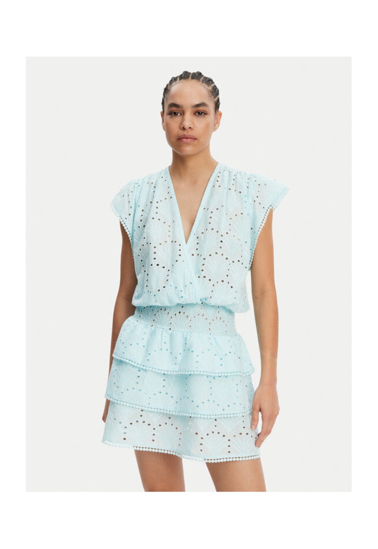 Rochie Jess Sky - 100% bumbac - albastru cer