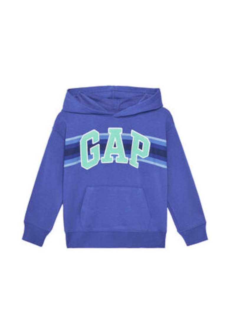 Hanorac barbati - ALBASTRU ORBITOR - 77% bumbac - 23% poliester reciclat - Albastru