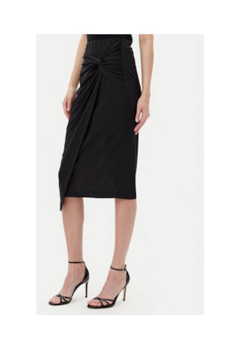 Fusta dama poliester/elastan - negru