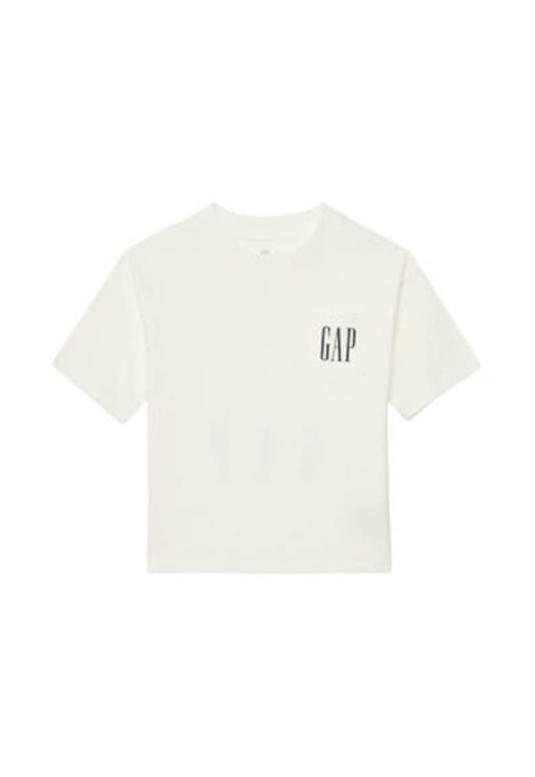 Tricou barbati - GAP-745250-01 - alb - 100% bumbac -