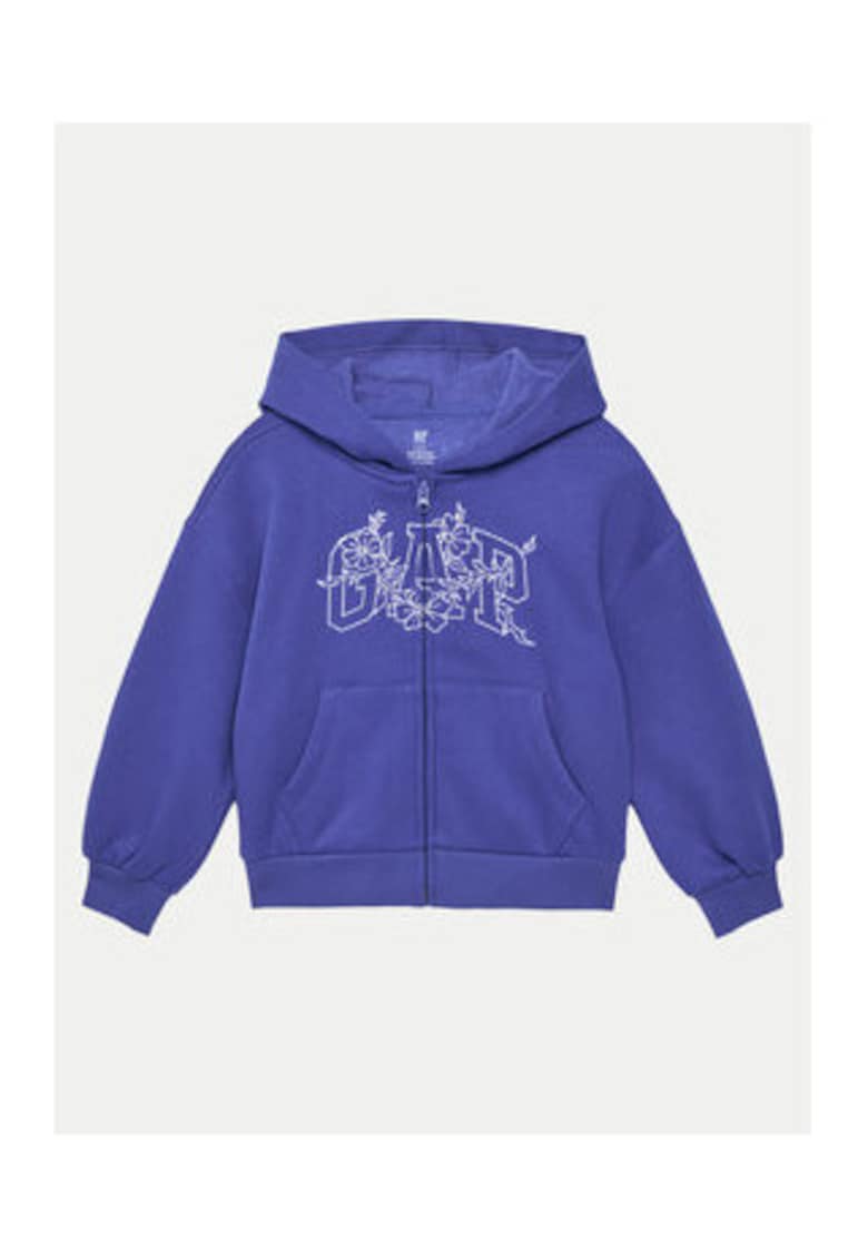 Hanorac dama - GAP-741310-02 - bumbac si poliester reciclat - albastru