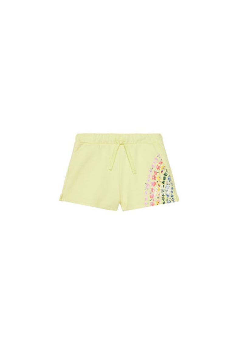 Pantaloni scurti sport dama - bumbac/poliester - multicolor