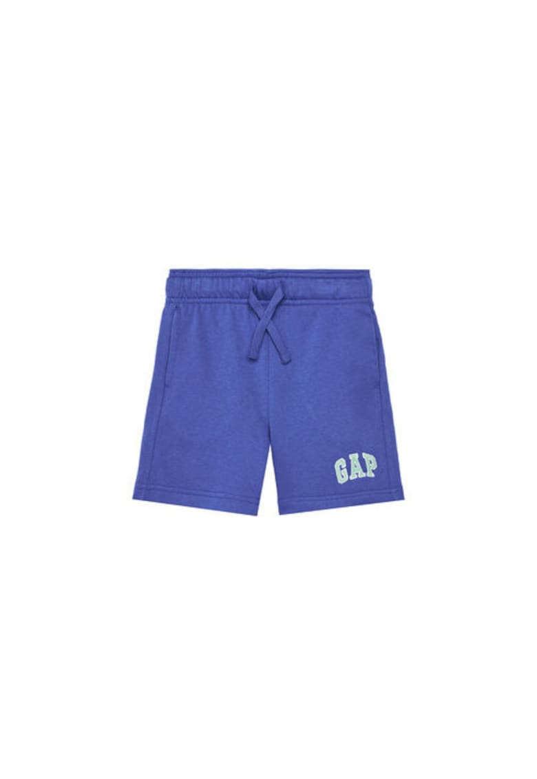 Pantaloni sport dama - albastru - 77% bumbac/23% poliester reciclat -