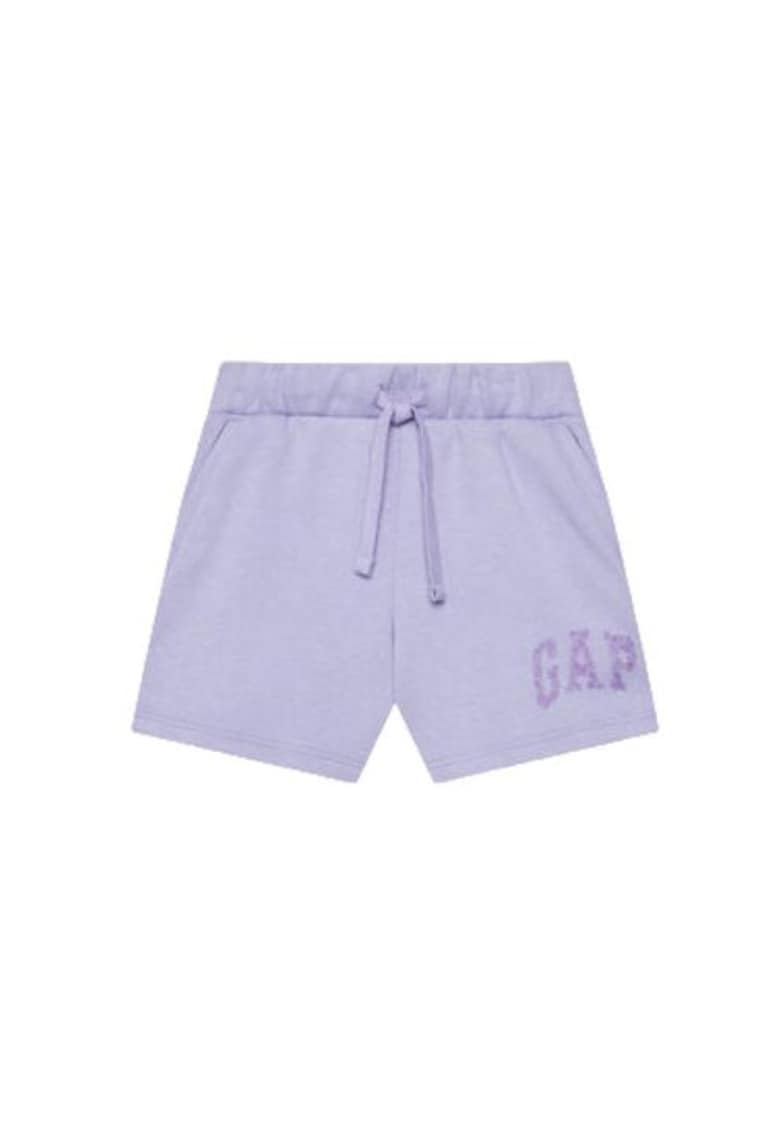 Pantaloni scurti sport dama - bumbac/poliester - violet -
