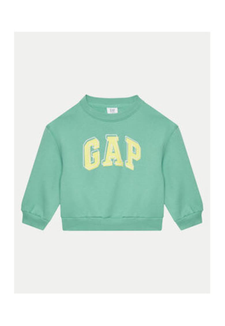 Hanorac dama Gradina de Acvatica - bumbac - verde -