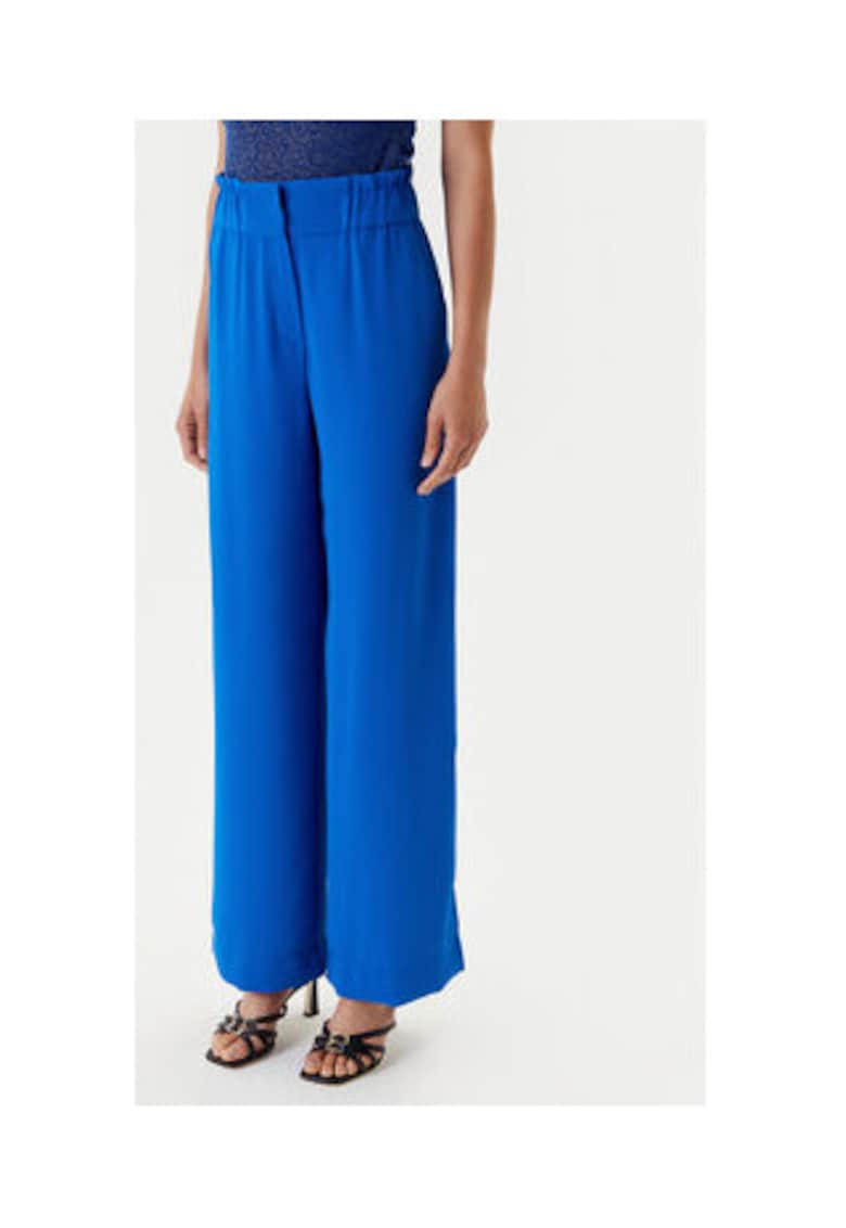 Pantaloni dama -  MORGAN-242-PBIRD 1018 SAFIR M - 100% poliester - albastru