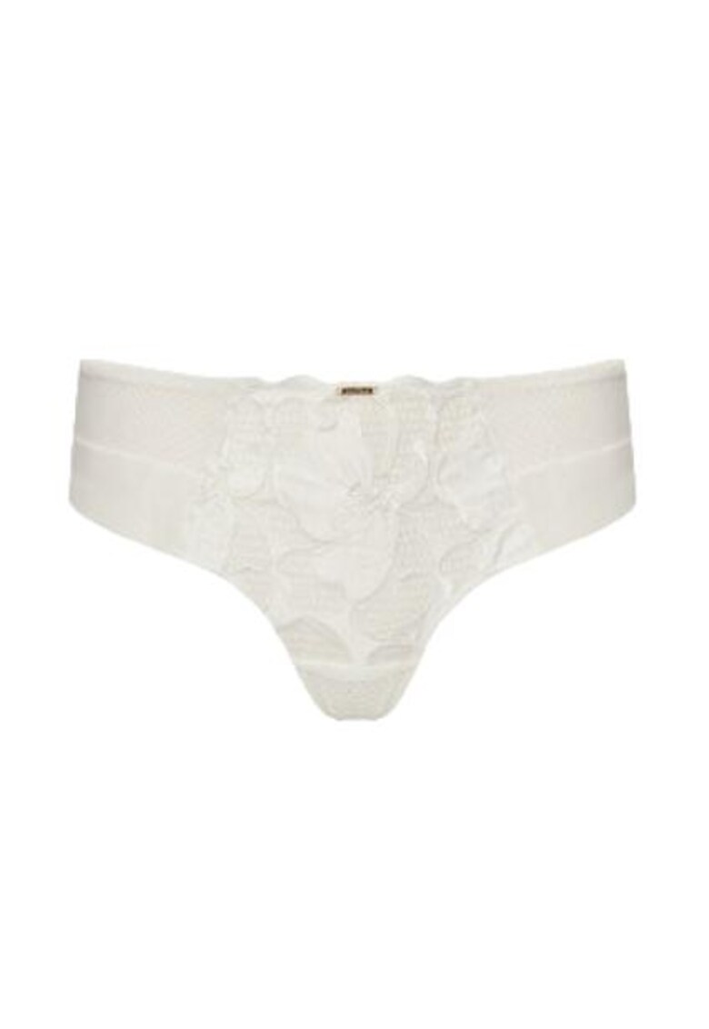 Chiloti dama - alb - poliamida si elastan