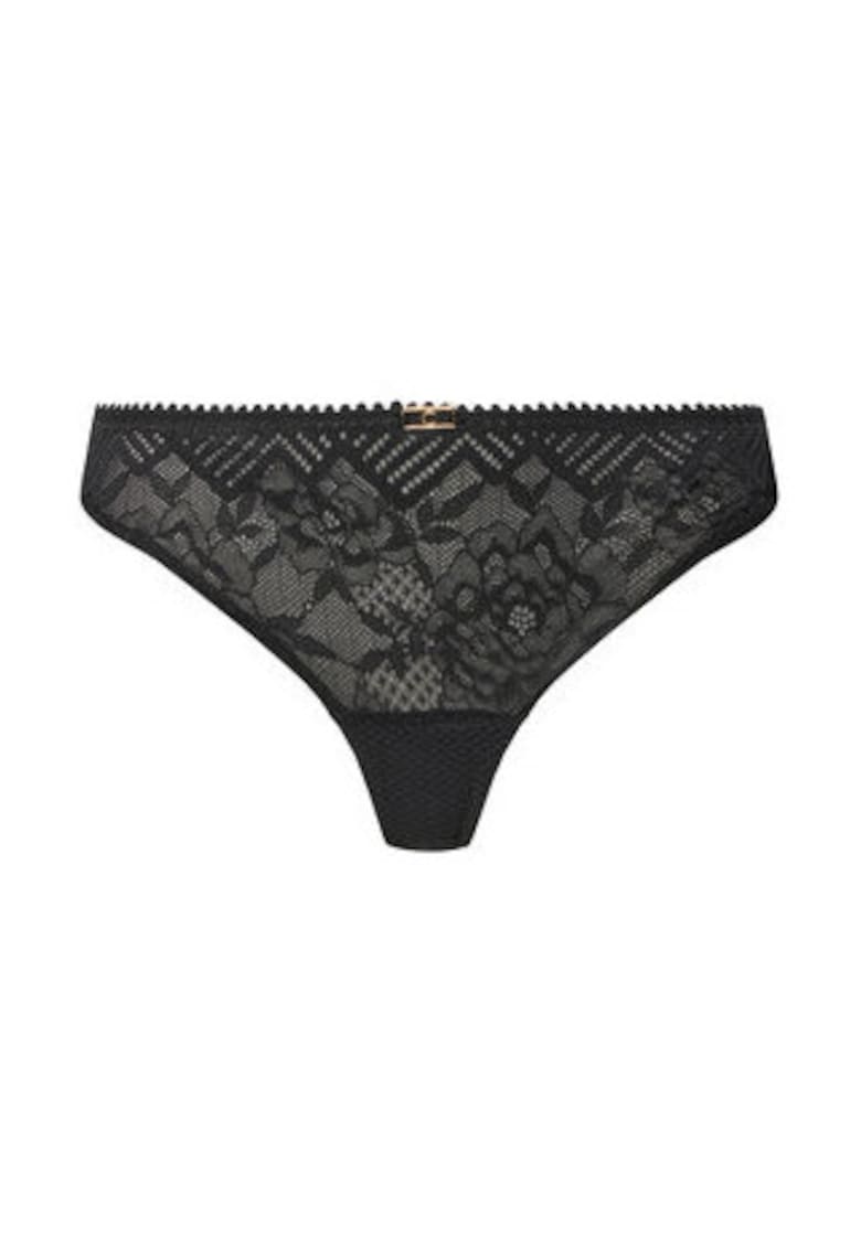 Chiloti sexy C13XG0-011 - Negru - Poliamida/Elastan Chiloti sexy C13XG0-011 - Negru - Poliamida/Elastan