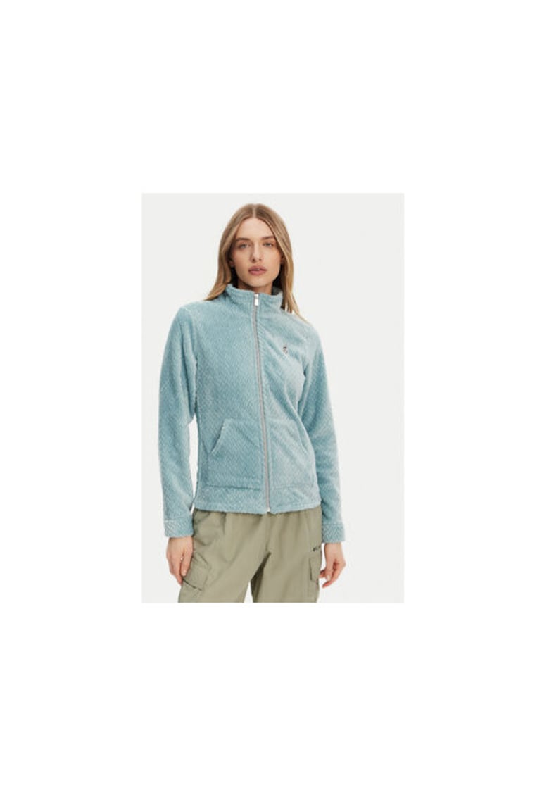 Jacheta sport dama -  albastru mineral - 100% poliester - 65499