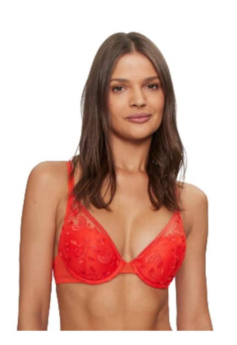 Sutien C22CNR 55 PHILTER - rosu flacara - 80E - 88% nylon - 12% elastan