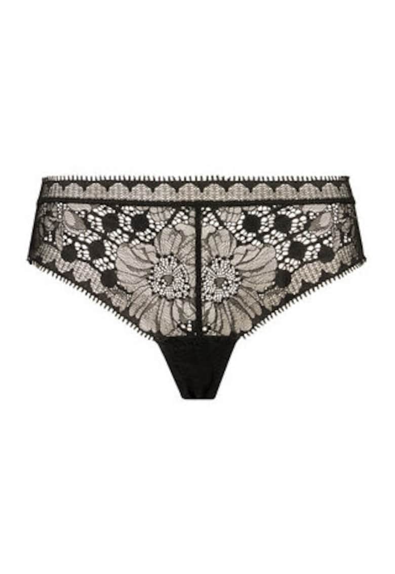 Chiloti dama - negru - poliamida/elastan