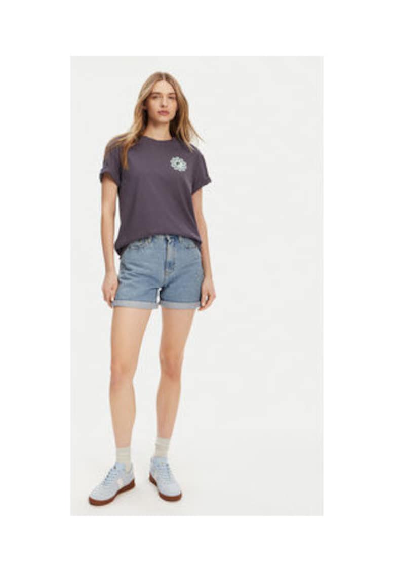 Tricou dama - bleumarin 100% bumbac - Bleumarin