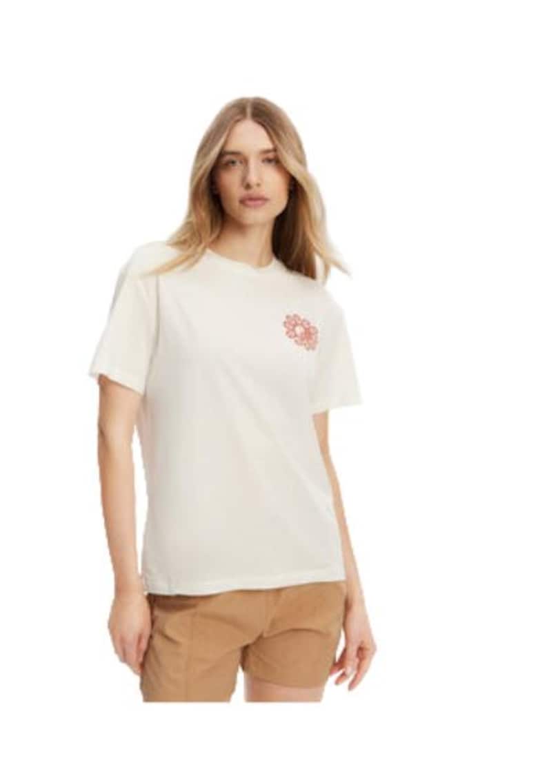 Tricou dama - bumbac - alb