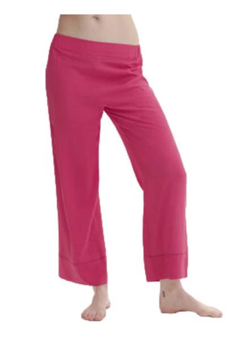 Pantaloni pijama dama - 18S660 SONGE - 97% viscoza - roz -