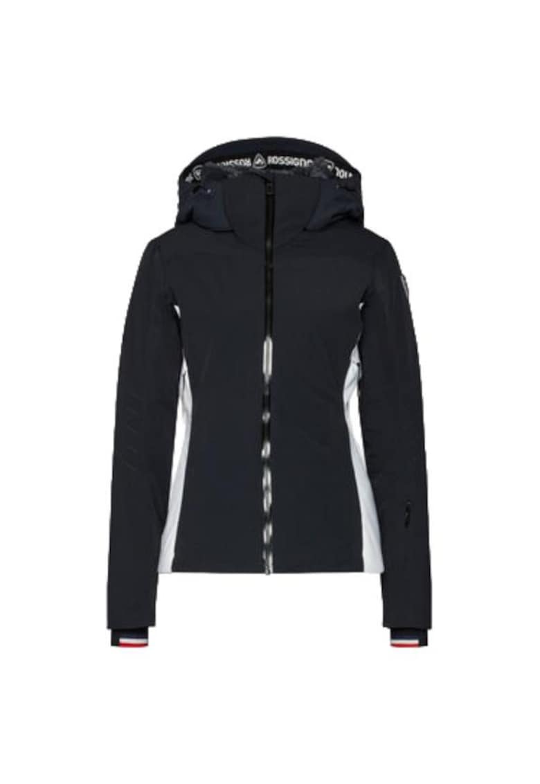 Geaca ski dama - 303413460 - Poliamida/Elastan - Negru