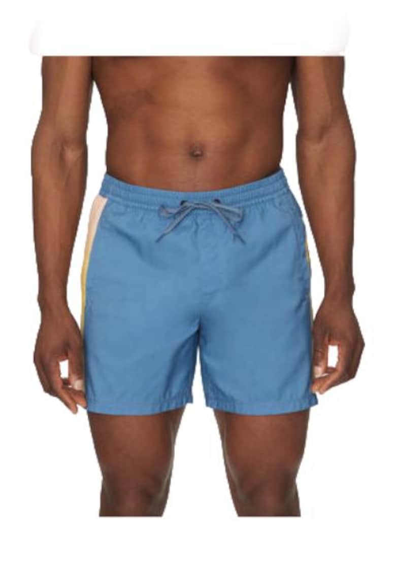 Pantaloni scurti barbati - Albastru - Poliester