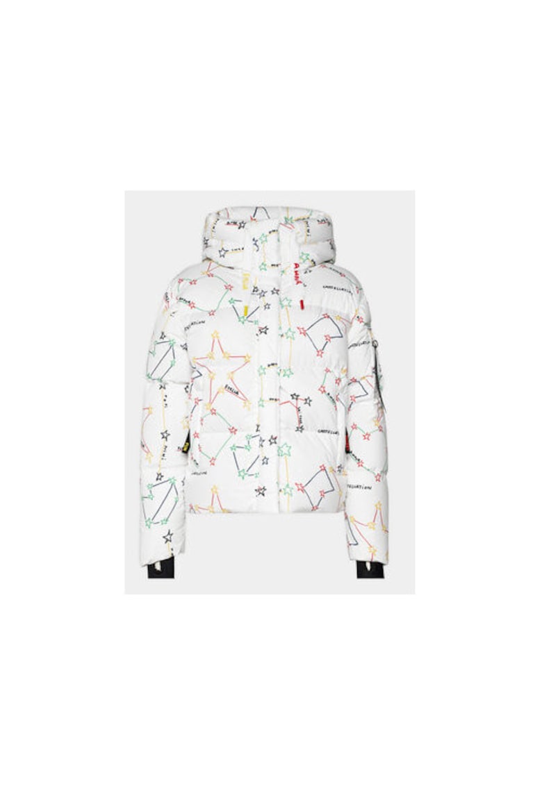 Jacheta sport barbati -  RLMWJ35 100 - alb - 100% poliester -