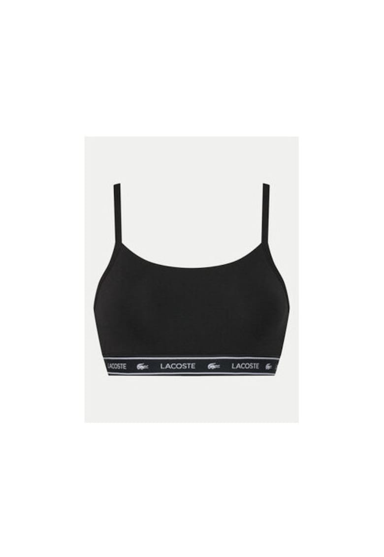 Bustiera sport dama - IF8166 031 - negru - 95% bumbac - 5% elastan -