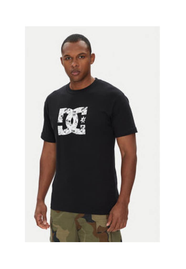 Tricou barbati - negru - 100% bumbac -