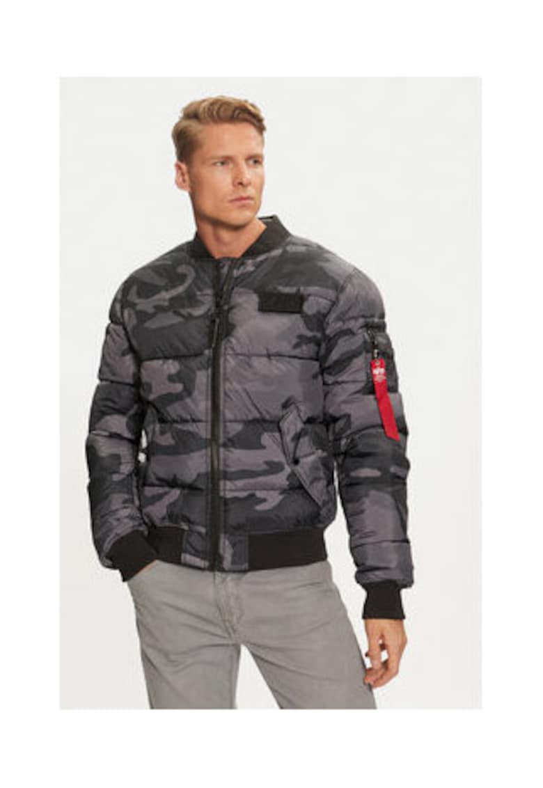 Geaca barbati - 304543654 - Poliester - Negru