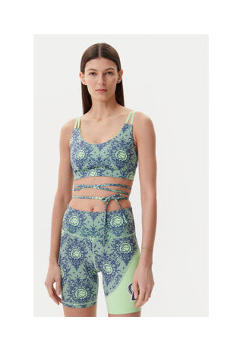 Costum de baie dama - SPORTSTYLE-630289 01 - verde - poliester reciclat - elastan -