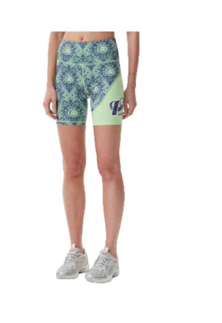Pantaloni dama verde - din poliester reciclat si elastan