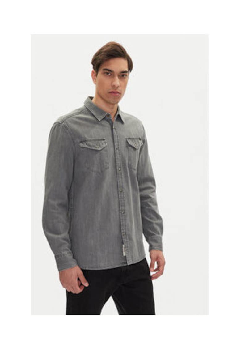 Camasa pentru barbati - bumbac - gri