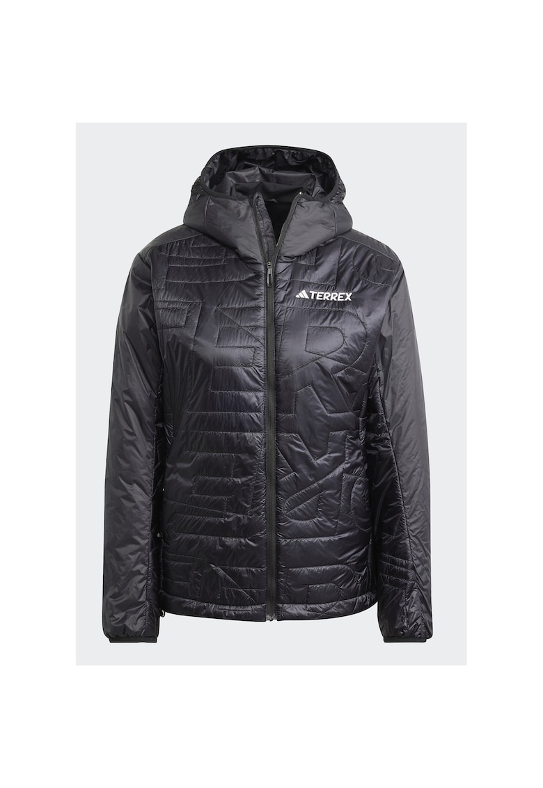 Jacheta sport barbati -  IB4183 - neagra - 100% poliamida reciclata -