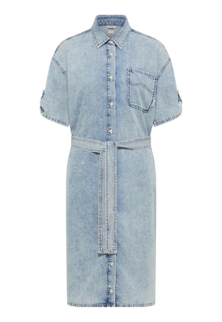 Rochie bumbac/lyocell/modal - albastru