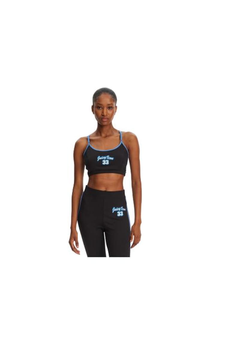 Bustiera sport dama - JCSNS125404 - bumbac/elastan - negru