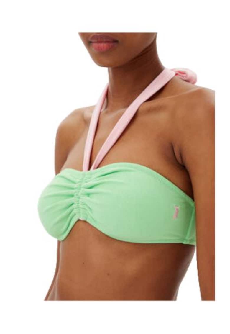 Top de baie dama - JCITS125203 - roz/verde - 96% nylon - 4% elastan