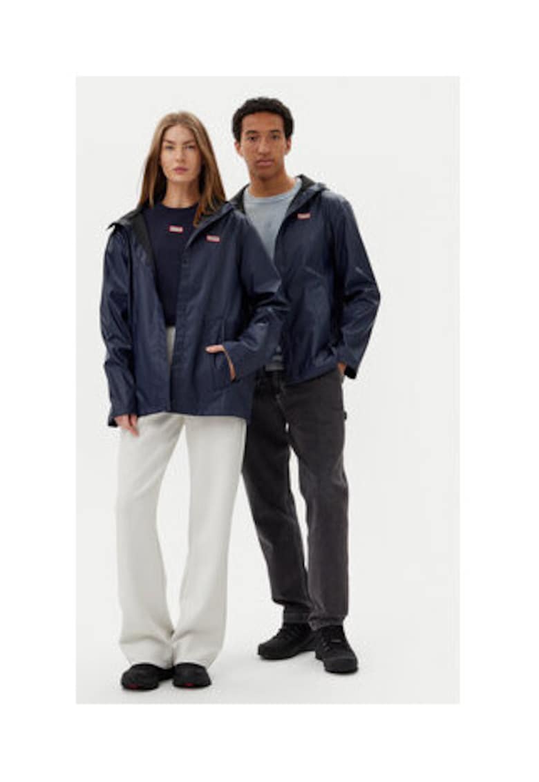 Geaca dama model HARU0012251 - bleumarin - 100% poliester - 100% poliuretan