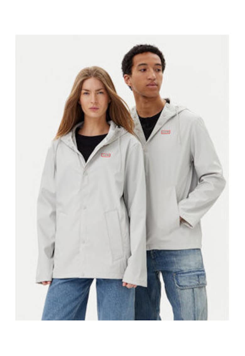 Geaca unisex - HARU0012251 MC MICRO CHIP - gri - poliester/poliuretan