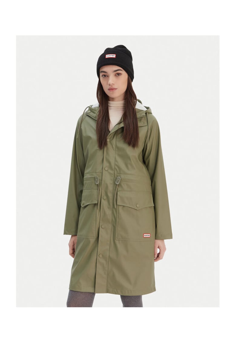 Geaca dama - HARW0021242 - kaki - 100% poliester / 100% poliuretan