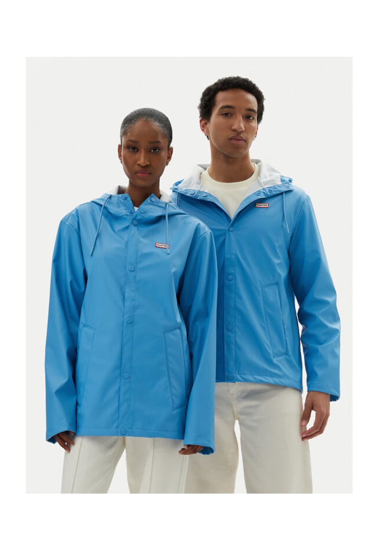 Geaca unisex HARU0012251 - albastru azuriu - 100% poliester - 100% poliuretan